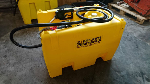 Emiliana Serbatoi Mobile Dieseltankstelle mit Pumpe 220L Emiliana Serbatoi Mobile Dieseltankstelle mit Pumpe 220L