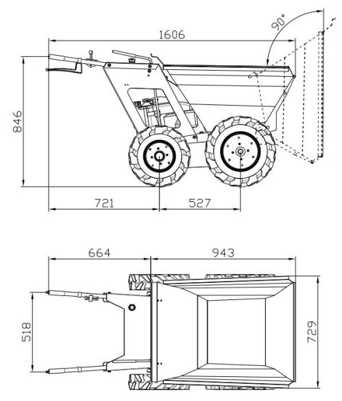 Minidumper 4x4