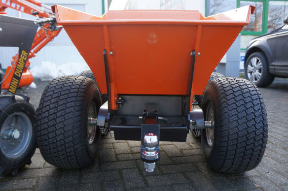 Delta-Competent Anhängerkupplung für Minidumper