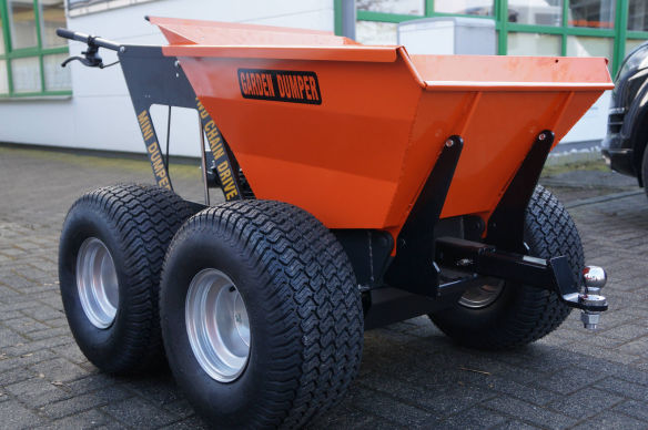 Delta-Competent Anhängerkupplung für Minidumper