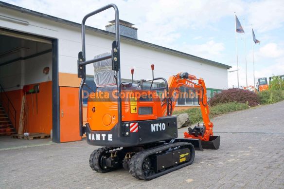 Nante Microbagger Minibagger NT10 910 kg Bagger inkl. Kippanhänger