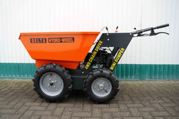 Delta-Competent hydraulischer Minidumper 4x4 Hydro-Wheel