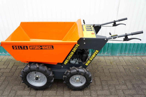 Delta-Competent hydraulischer Minidumper 4x4 Hydro-Wheel