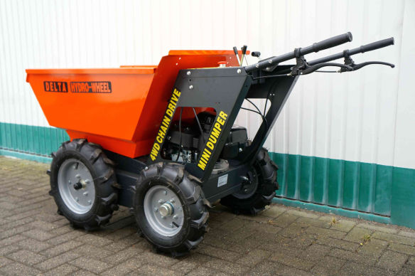 Delta-Competent hydraulischer Minidumper 4x4 Hydro-Wheel