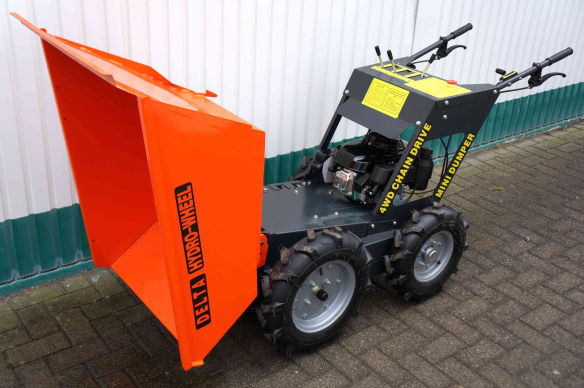 Delta-Competent hydraulischer Minidumper 4x4 Hydro-Wheel