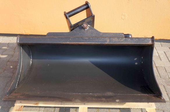 Delta-Competent hydraulischer Grabenräumer Baggerschaufel Humusschaufel MS03 Minibagger 140 cm Delta-Competent hydraulischer Grabenräumer Baggerschaufel Humusschaufel MS03 Minibagger 140 cm