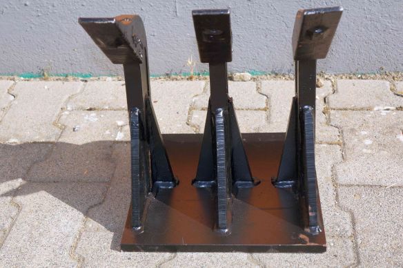 Delta-Competent Roderechen, Wurzelrechen, Baggerharke, Dreizahn 300 mm Delta-Competent Roderechen, Wurzelrechen, Baggerharke, Dreizahn 300 mm
