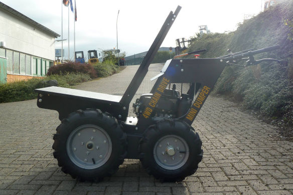 Delta-Competent Flachladepritsche für Minidumper