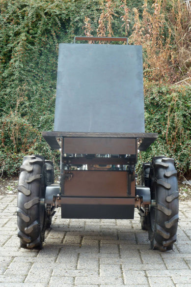 Delta-Competent Flachladepritsche für Minidumper