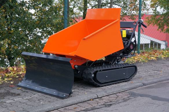 Delta-Competent Schneeschild für Kettendumper