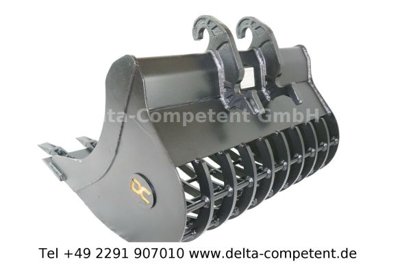 Delta-Competent CW05 Sieblöffel 800mm mit Hardox Schneide