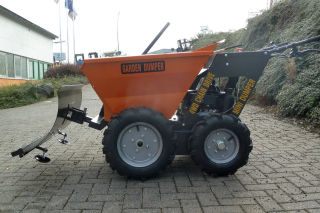 Delta-Competent Schneeschild für Minidumper 263369291401