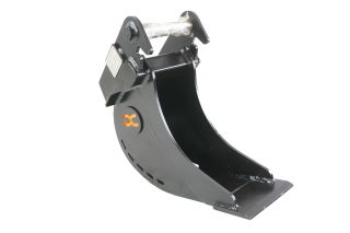 Delta-Competent MS01 Tieflöffel Baggerschaufel Baggerlöffel Minibagger 15 cm 150 mm 15cm 