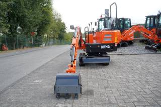 Nante Microbagger NT12 950 kg mit Yanmar 3 Zylinder Diesel + Knickmatic 