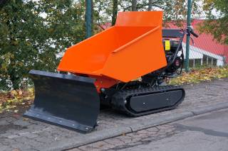 Delta-Competent Schneeschild für Kettendumper 