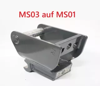 Delta-Competent Adapter MS03 auf MS01 Schnellwechsler SW03 auf SW01 
