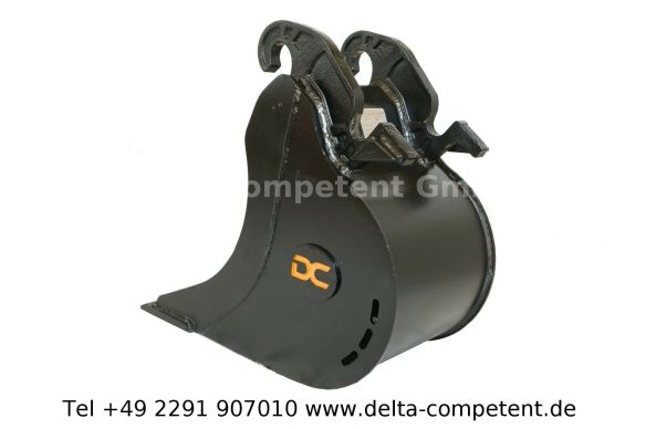 Delta-Competent CW05 Tieflöffel Kabellöffel 300mm mit Hardox Schneide