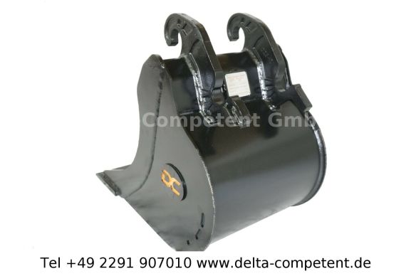 Delta-Competent CW05 Tieflöffel Kabellöffel 400mm mit Hardox Schneide