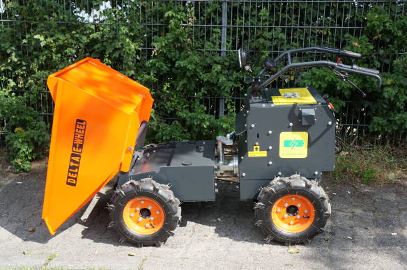 Delta-Competent elektronischer Minidumper Schubkarre Knickgelenkt 300kg