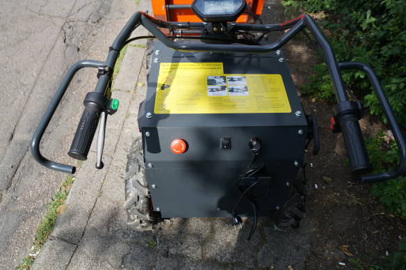 Delta-Competent elektronischer Minidumper Schubkarre Knickgelenkt 300kg