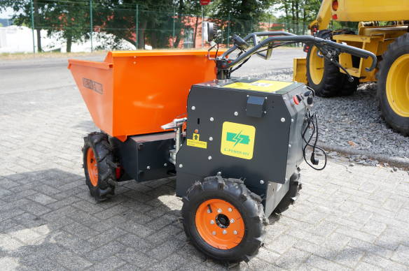 Delta-Competent elektronischer Minidumper Schubkarre Knickgelenkt 300kg