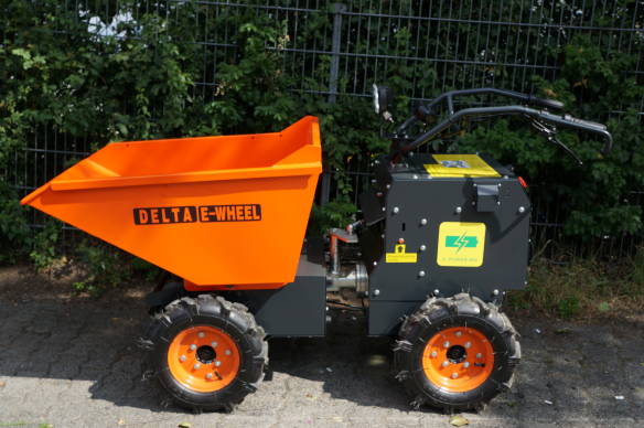 Delta-Competent elektronischer Minidumper Schubkarre Knickgelenkt 300kg