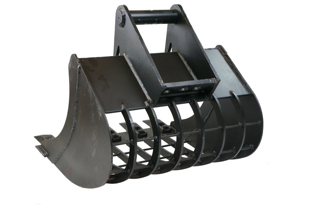 Produktbild von MS03 Sieblöffel Baggerschaufel – Siebschaufel Für Minibagger, 100 Cm / 1000 Mm