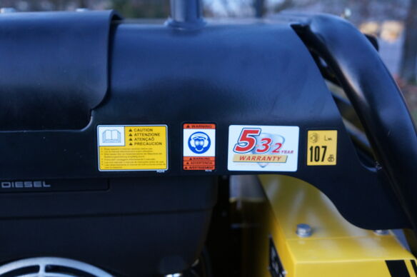 MASTERPAC Masterpac Rüttelplatte PCR6037A mit HATZ Diesel reversierbar