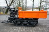 Delta-Competent Kettendumper mit Flachladepritsche 800kg Nutzlast